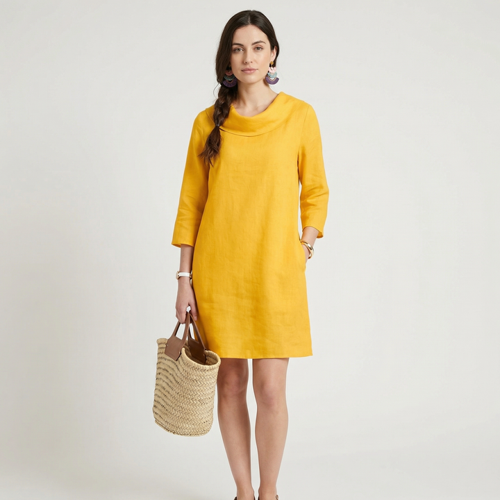 Sienna | Women’s Midi Dress in a Relaxed Everyday Style