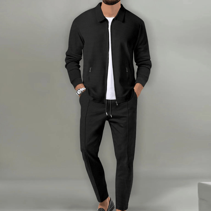 Thayer | Men’s Zip Jacket Set in a Clean Matching Look