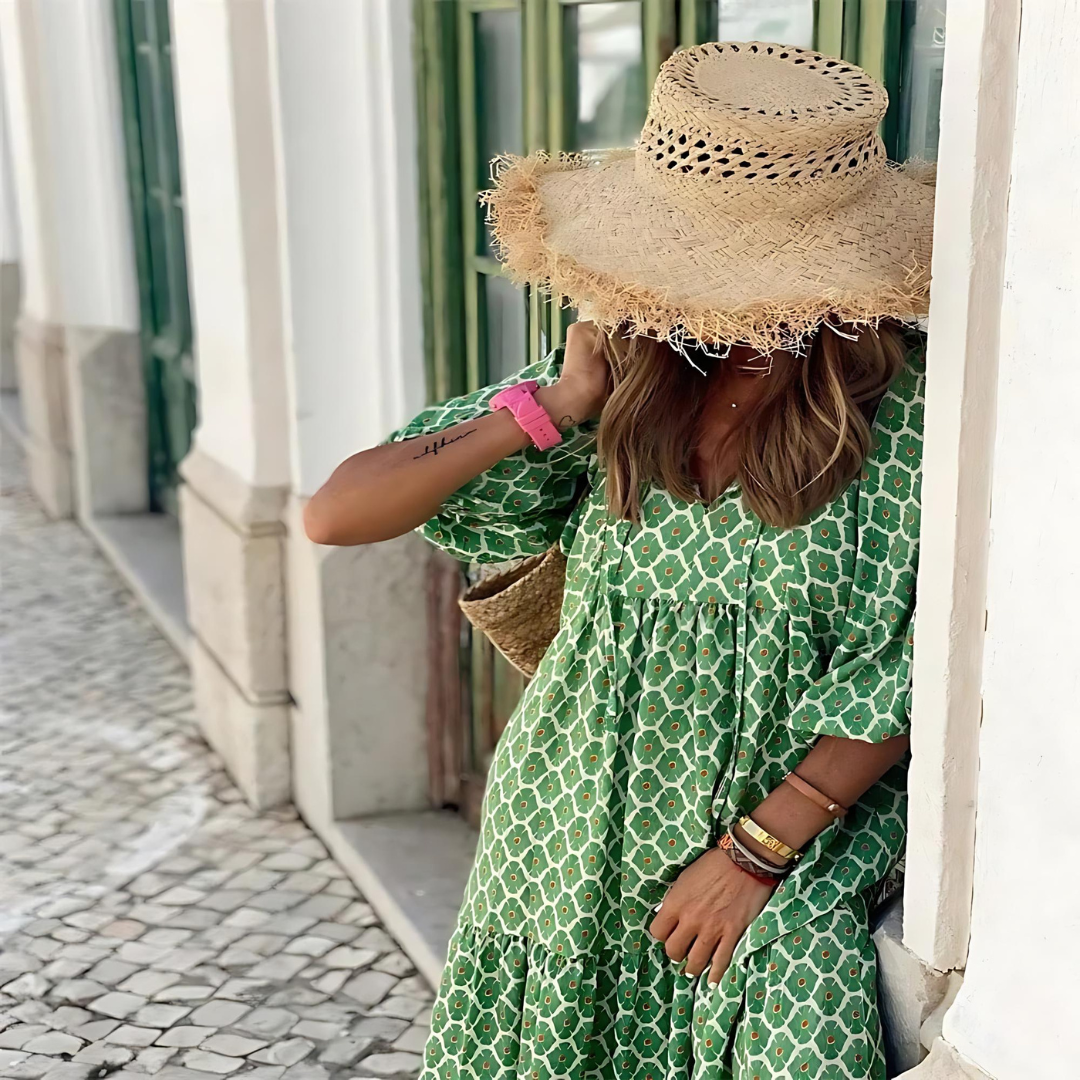 Nerissa | Women’s Maxi Dress designed for Bright Summer Styling
