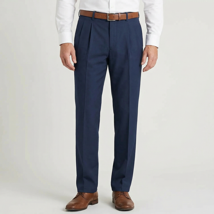 Velmoro | Men’s Smart Trousers in a tailored silhouette