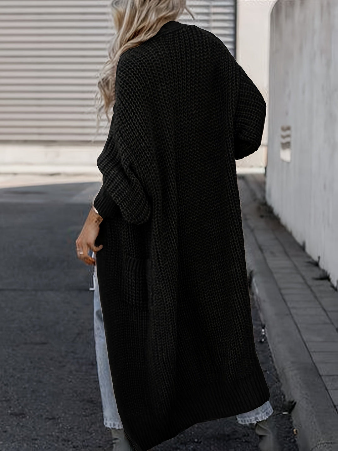 Layla™ - Elegant Deep V-Neck Long Sleeve Cardigan
