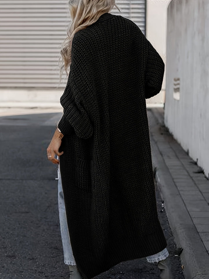 Layla™ - Elegant Deep V-Neck Long Sleeve Cardigan