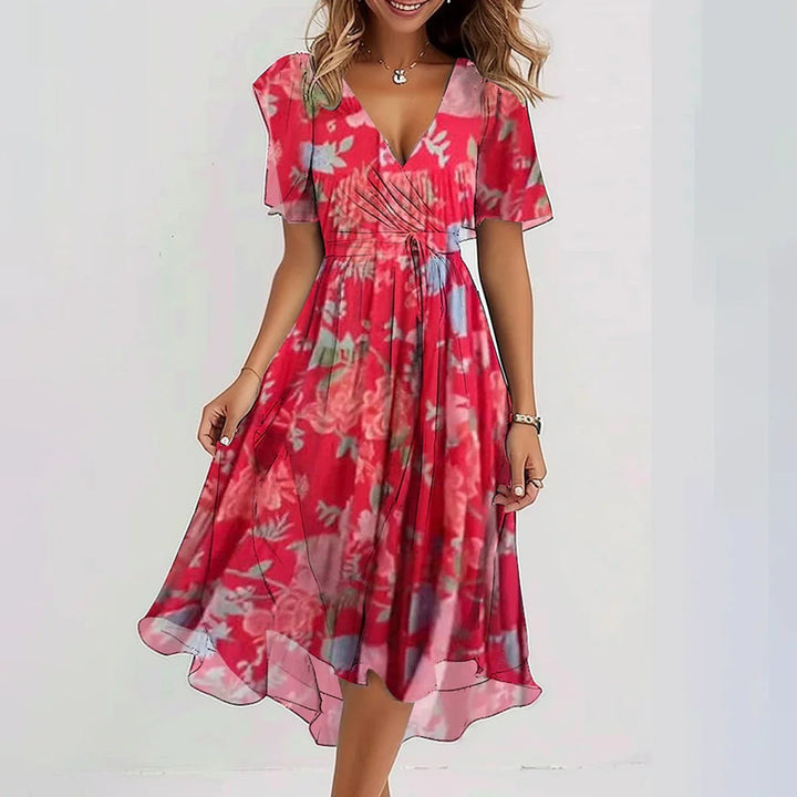 Connie | Women’s Summer Dress featuring a Wrap Front
