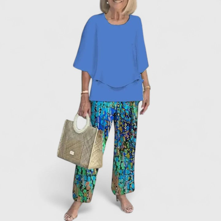 Bertha | Women’s Two-Piece Set in a Relaxed Elegant Style