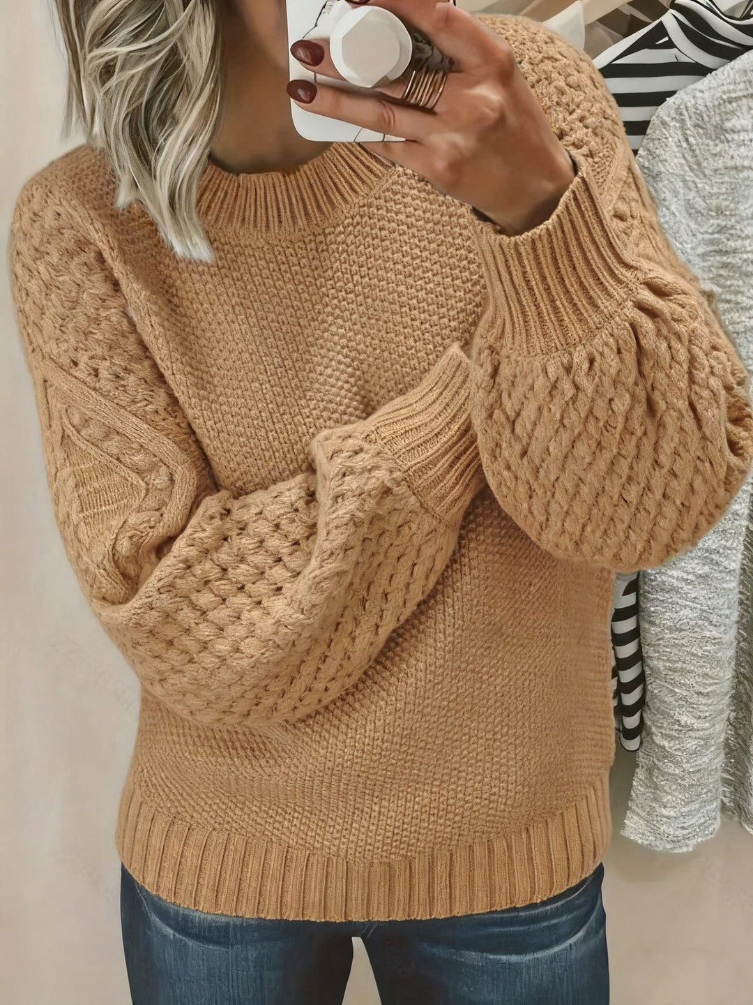 Marilou – Textured Knit Jumper