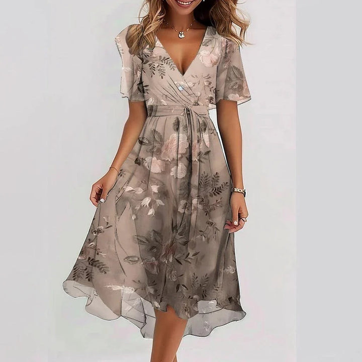 Connie | Women’s Summer Dress featuring a Wrap Front