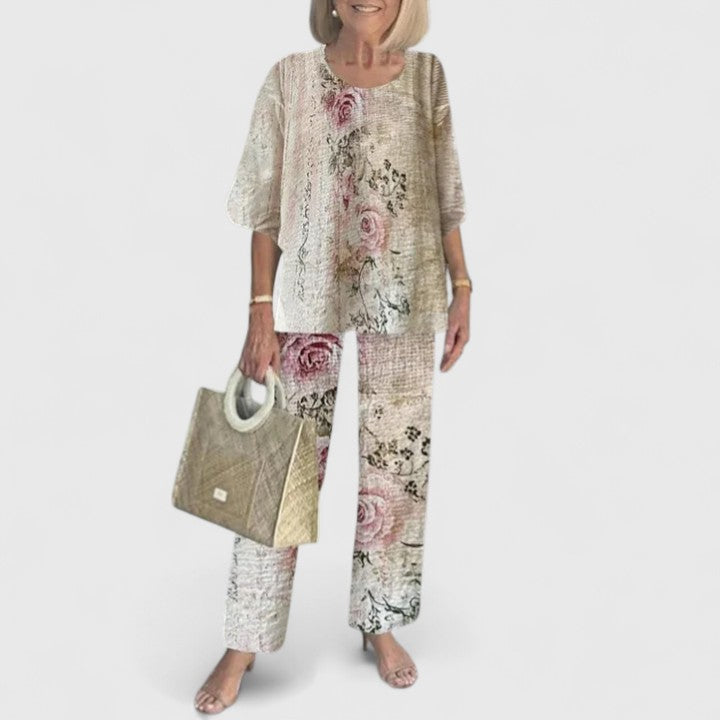 Bertha | Women’s Two-Piece Set in a Relaxed Elegant Style