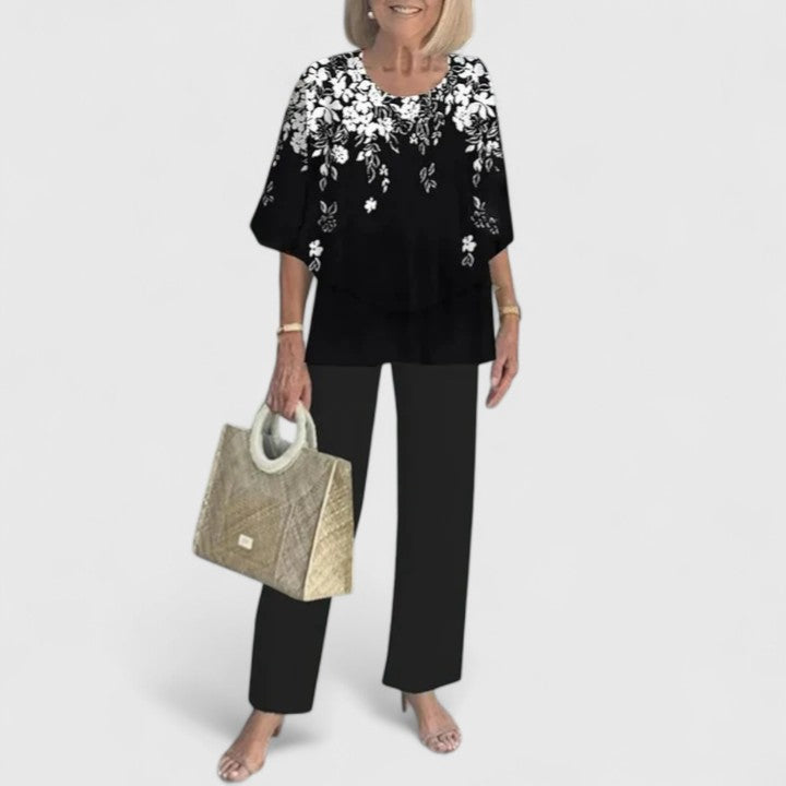 Bertha | Women’s Two-Piece Set in a Relaxed Elegant Style