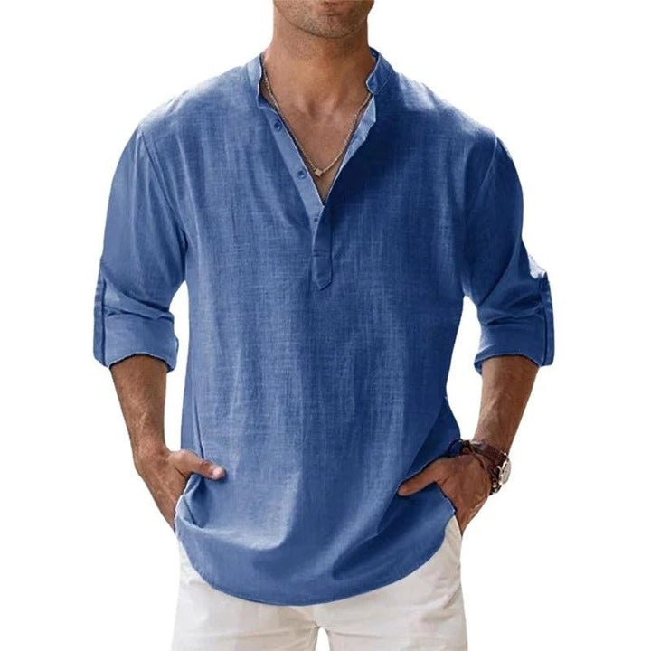 Lucan | Men’s Casual Shirt featuring a Notched Collar
