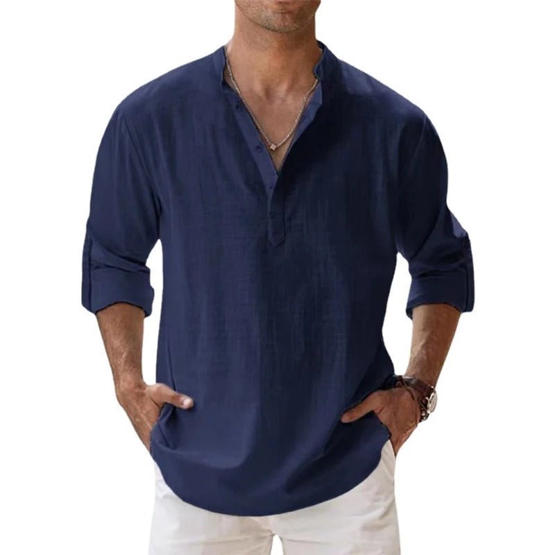 Lucan | Men’s Casual Shirt featuring a Notched Collar