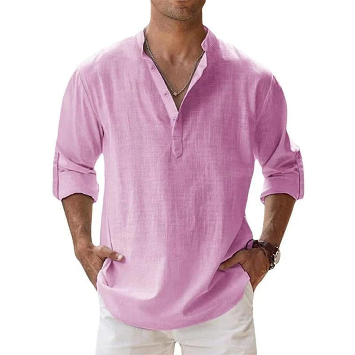 Lucan | Men’s Casual Shirt featuring a Notched Collar