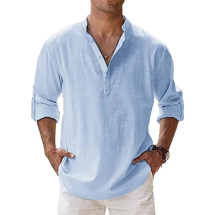 Lucan | Men’s Casual Shirt featuring a Notched Collar