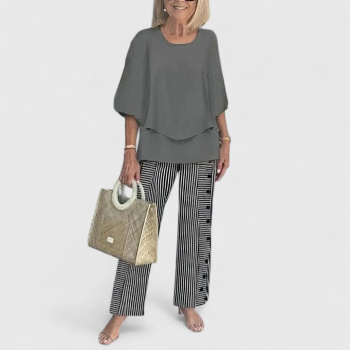 Bertha | Women’s Two-Piece Set in a Relaxed Elegant Style