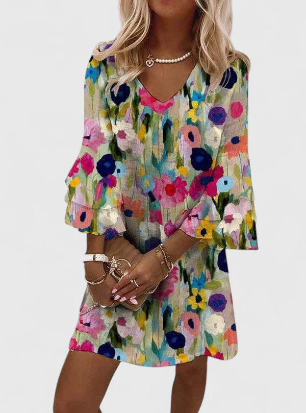 Rosalinda | Women’s Printed Mini Dress in a Relaxed Silhouette
