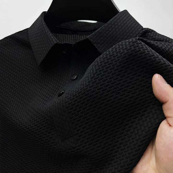 Nerion | Men’s Polo Shirt featuring a Textured Finish