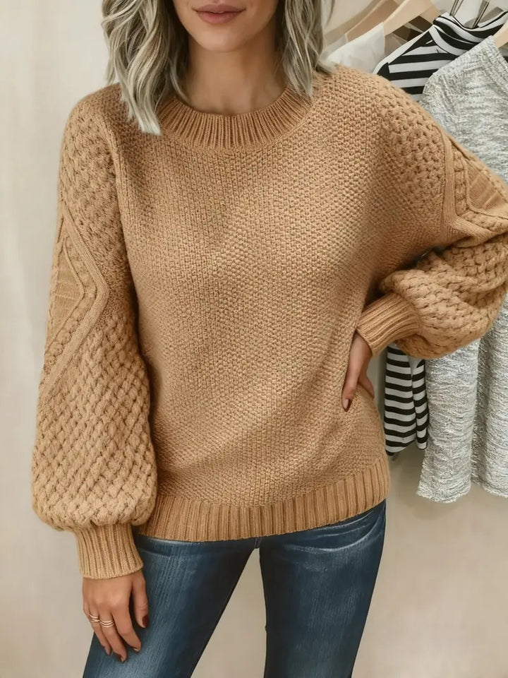 Marilou – Textured Knit Jumper