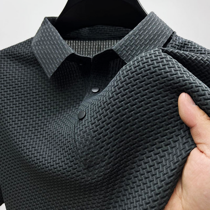 Nerion | Men’s Polo Shirt featuring a Textured Finish
