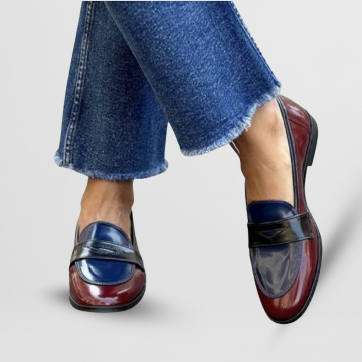 Nerina | Women’s Loafers in a Polished Two-Tone Appearance
