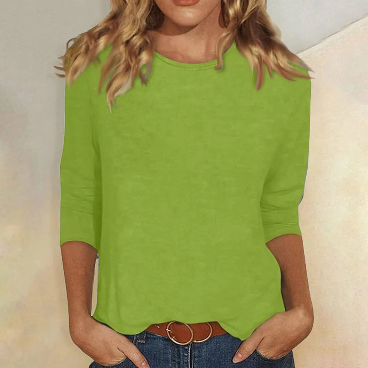 Mara | Women’s Cropped Top featuring a Dipped Front Hem