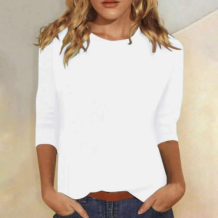 Mara | Women’s Cropped Top featuring a Dipped Front Hem