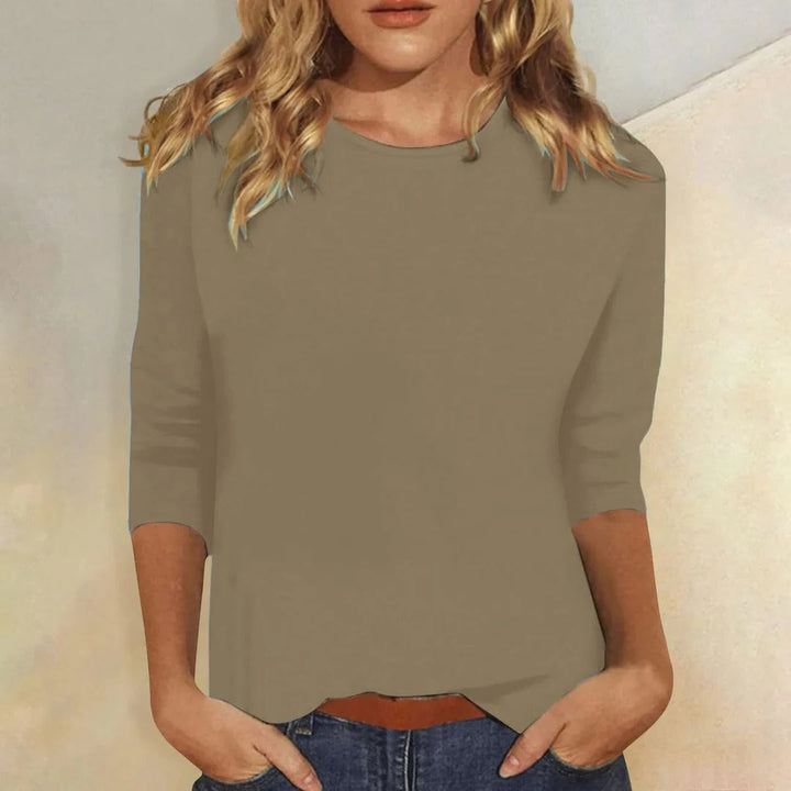 Mara | Women’s Cropped Top featuring a Dipped Front Hem