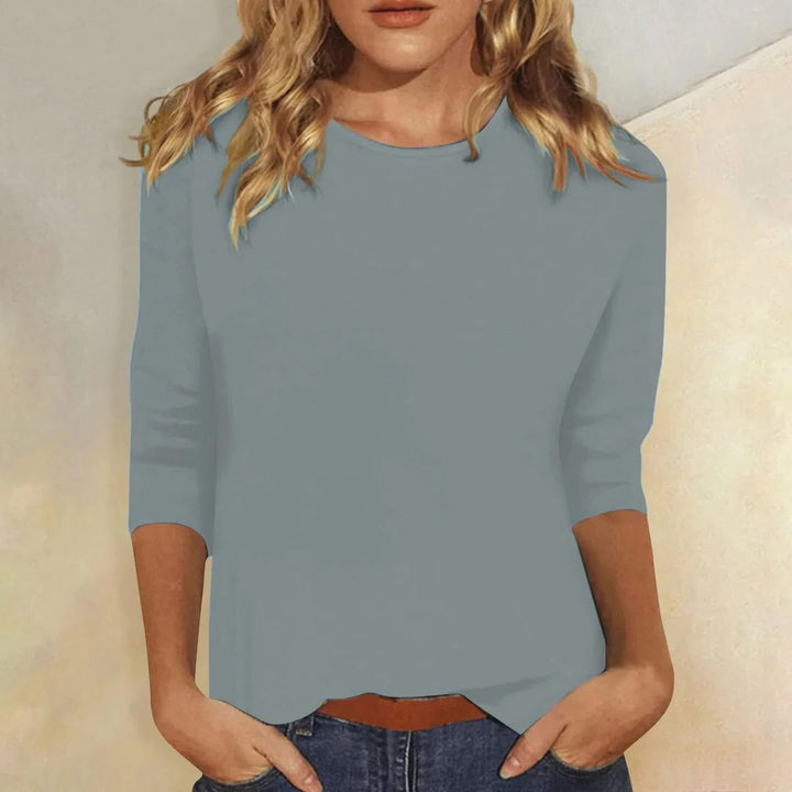 Mara | Women’s Cropped Top featuring a Dipped Front Hem
