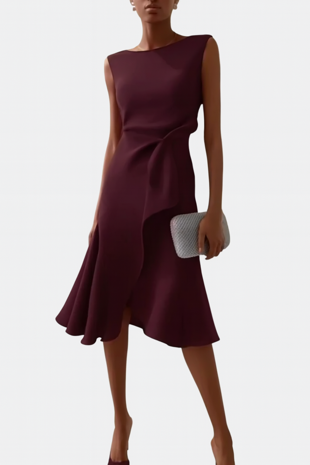 Vivienne | Women’s Midi Dress in a Sculpted Occasion Shape