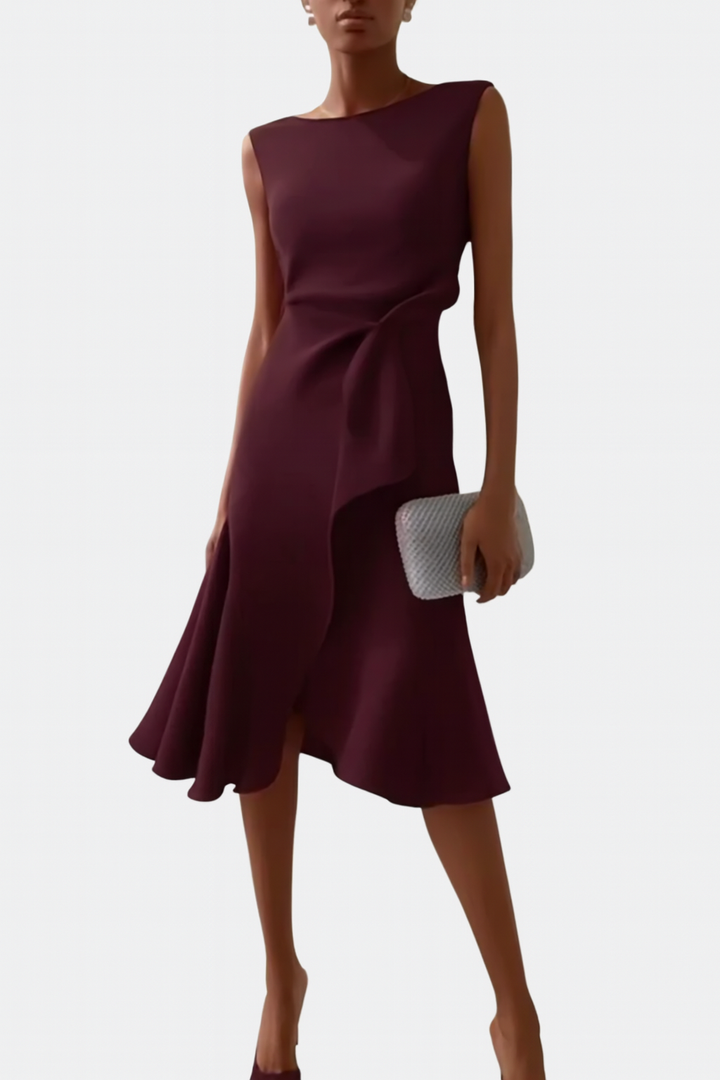 Vivienne | Women’s Midi Dress in a Sculpted Occasion Shape