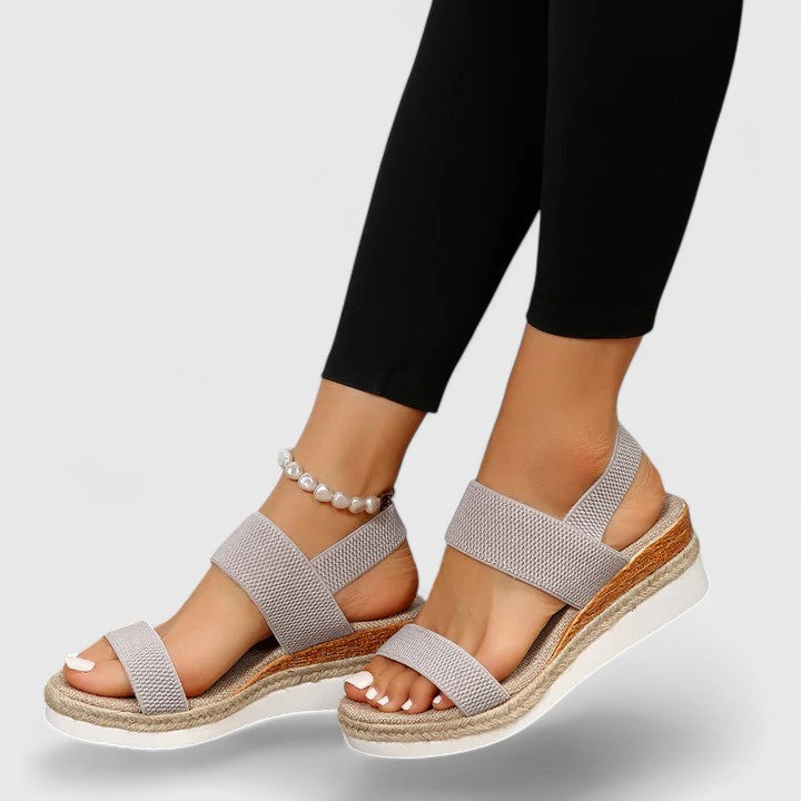 Clara | Women’s Wedge Sandals designed for Summer Fashion Piece