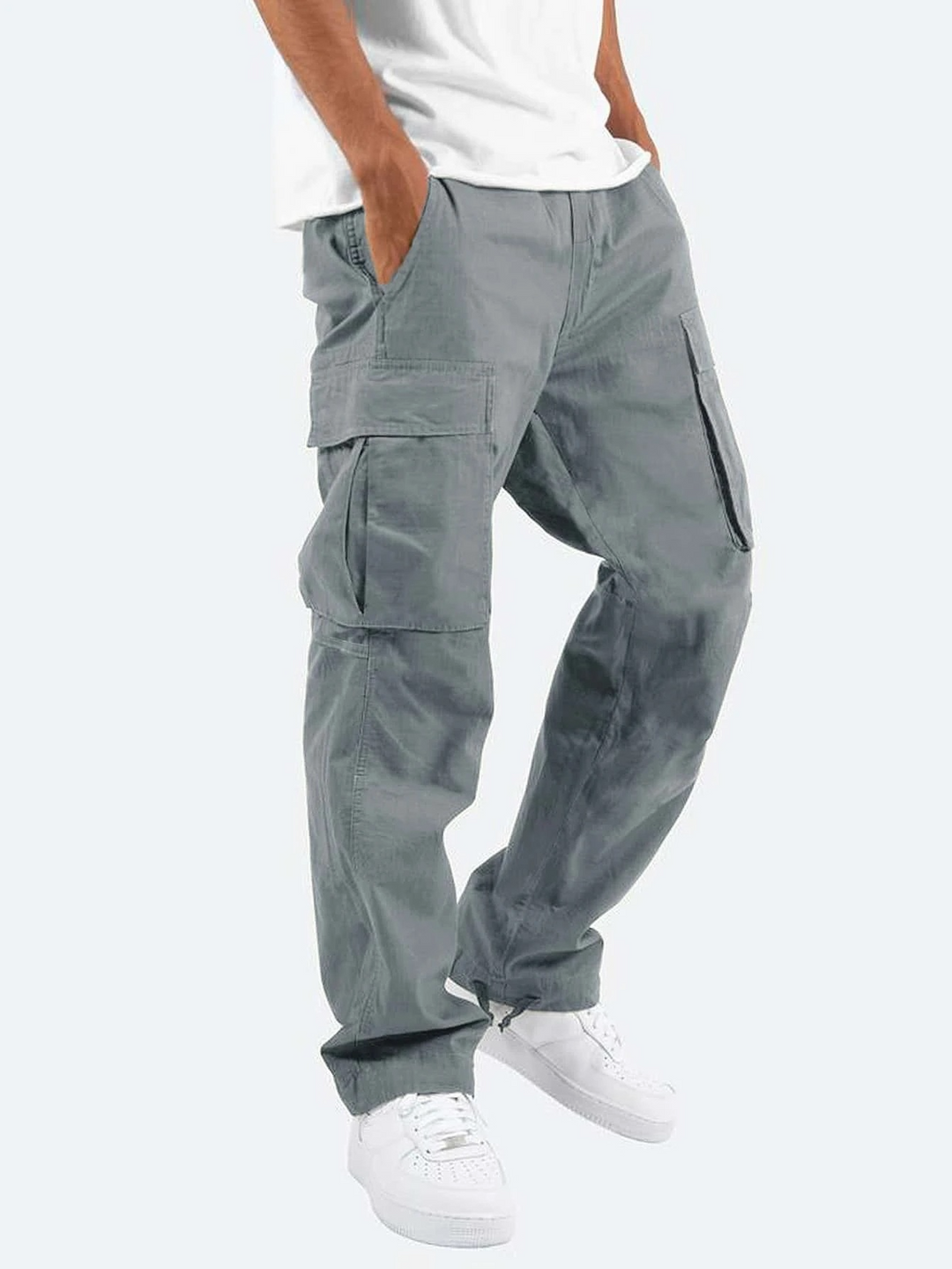 Cassian | Men’s Cargo Trousers in a Loose Utility Wearable profile