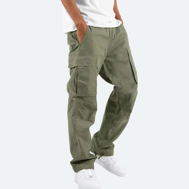 Cassian | Men’s Cargo Trousers in a Loose Utility Wearable profile