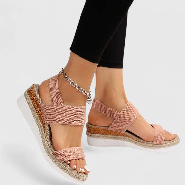Clara | Women’s Wedge Sandals designed for Summer Fashion Piece