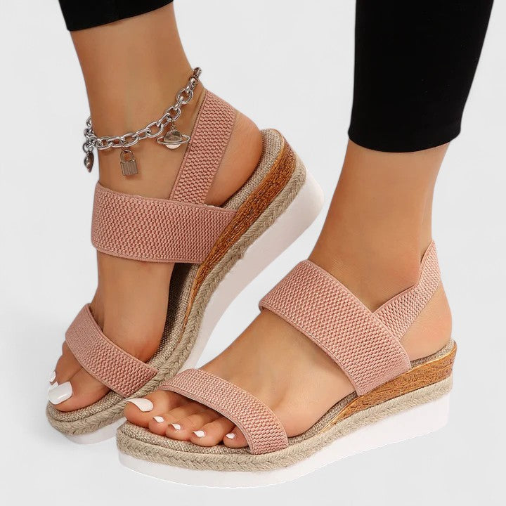 Clara | Women’s Wedge Sandals designed for Summer Fashion Piece