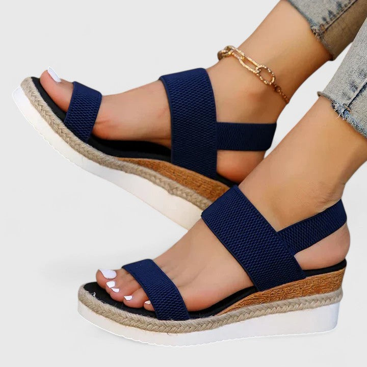Clara | Women’s Wedge Sandals designed for Summer Fashion Piece